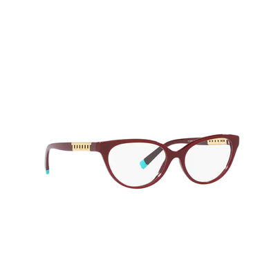 Tiffany TF2226 Korrektionsbrillen 8353 solid burgundy - Dreiviertelansicht
