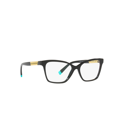 Tiffany TF2228 Eyeglasses 8001 black - three-quarters view