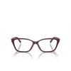 Occhiali da vista Tiffany TF2229 8389 solid burgundy - anteprima prodotto 1/4