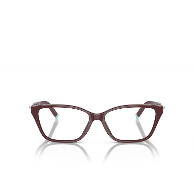 Tiffany TF2229 Eyeglasses 8389 solid burgundy - 1/4