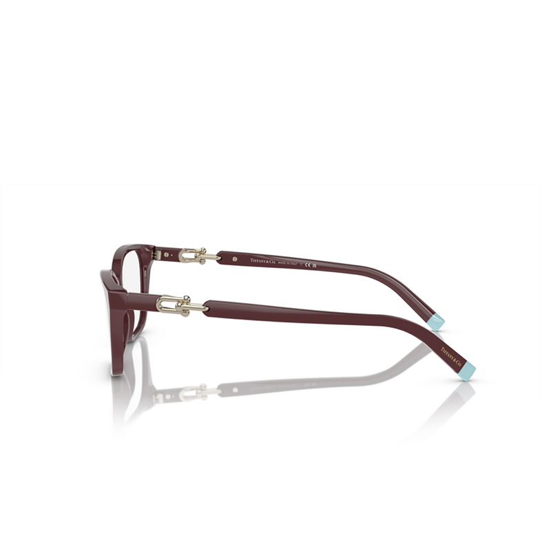 Tiffany TF2229 Eyeglasses 8389 solid burgundy - 3/4