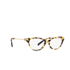 Tiffany TF2231 Eyeglasses 8064 yellow havana - product thumbnail 2/4