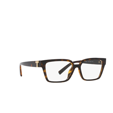 Lunettes de vue Tiffany TF2232U 8015 havana - Vue trois quarts