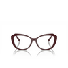 Gafas graduadas Tiffany TF2239U 8389 burgundy - Miniatura del producto 1/4