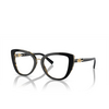 Gafas graduadas Tiffany TF2242 8256 black on yellow havana - Miniatura del producto 2/4