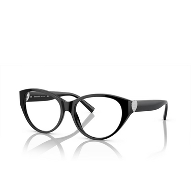 Tiffany TF2244 Eyeglasses 8001 black - three-quarters view