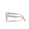 Occhiali da vista Tiffany TF2244 8393 dusty pink - anteprima prodotto 3/4