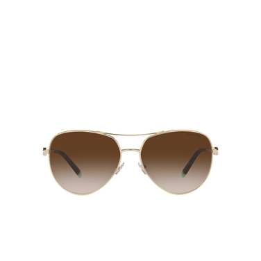 Gafas de sol Tiffany TF3083B 60213B pale gold - Vista delantera