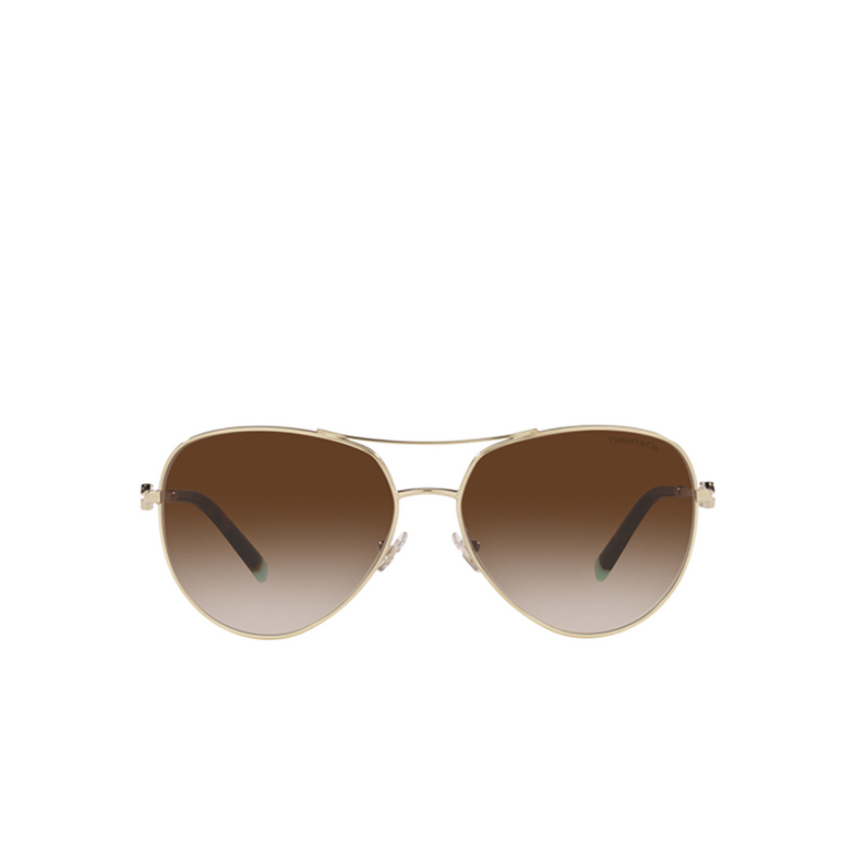 Tiffany TF3083B Sunglasses 60213B pale gold - 1/4