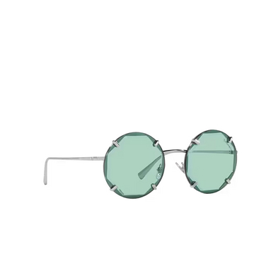 Tiffany TF3091 Sunglasses 6001D9 silver - three-quarters view