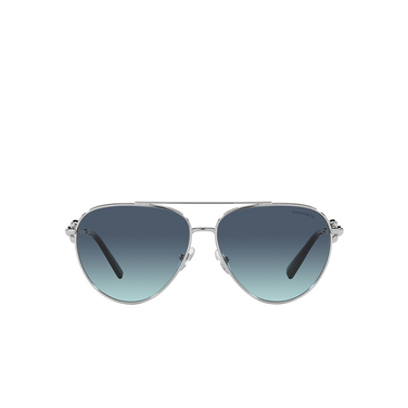 Gafas de sol Tiffany TF3092 60019S silver - Vista delantera