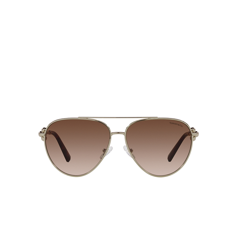 Tiffany TF3092 Sunglasses 60213B pale gold - 1/4