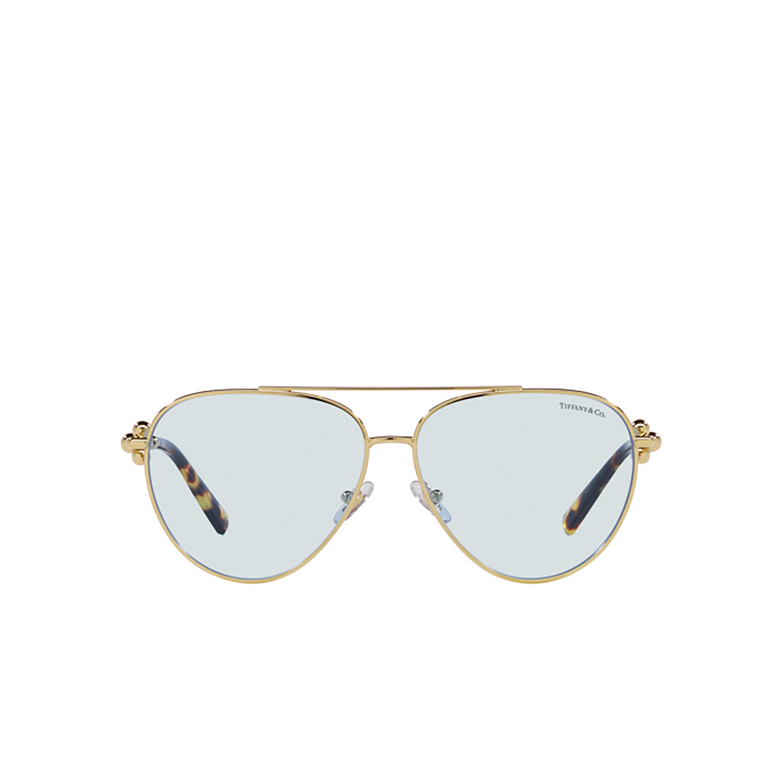 Tiffany TF3092 Sunglasses 6176MF pale gold - 1/4
