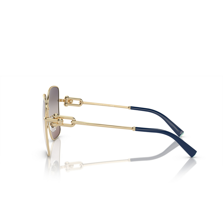 Tiffany TF3094 Sunglasses 6200MZ pale gold - 3/4