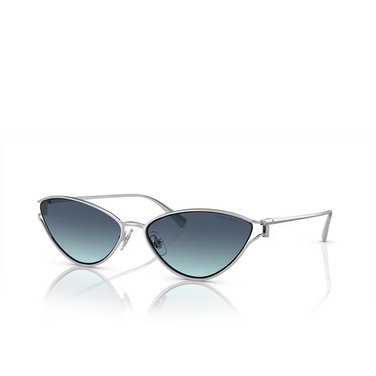 Tiffany TF3095 Sunglasses 60019S silver - three-quarters view