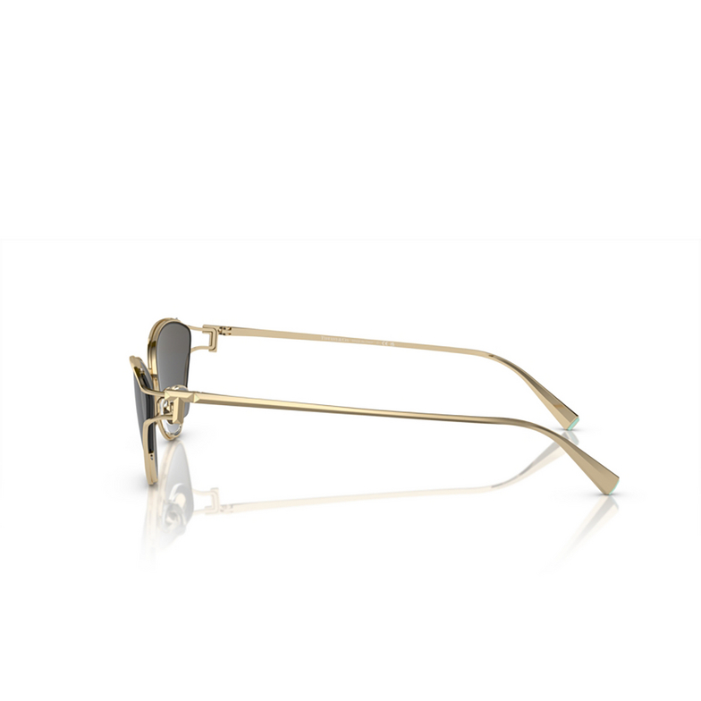 Tiffany TF3095 Sunglasses 6021S4 pale gold - 3/4