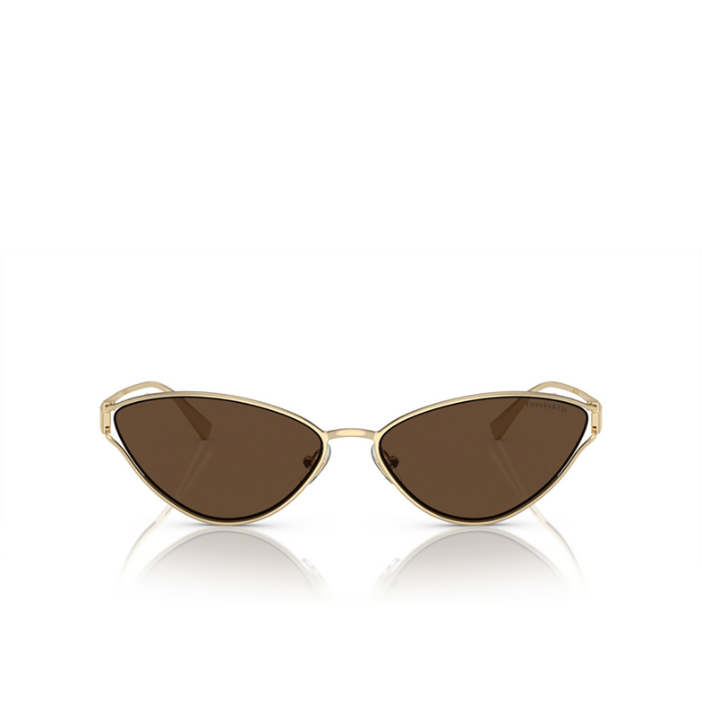 Tiffany TF3095 Sunglasses 61933G pale gold - 1/4