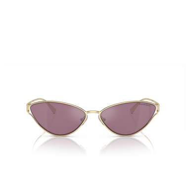 Tiffany TF3095 Sunglasses 6194AK pale gold - front view