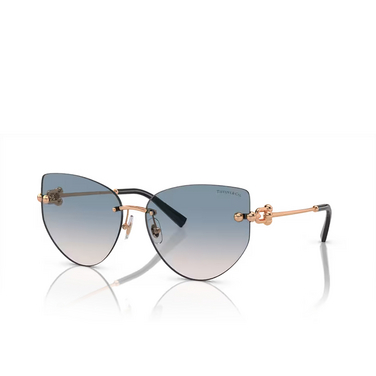 Tiffany TF3096 Sunglasses 610516 rubedo - three-quarters view