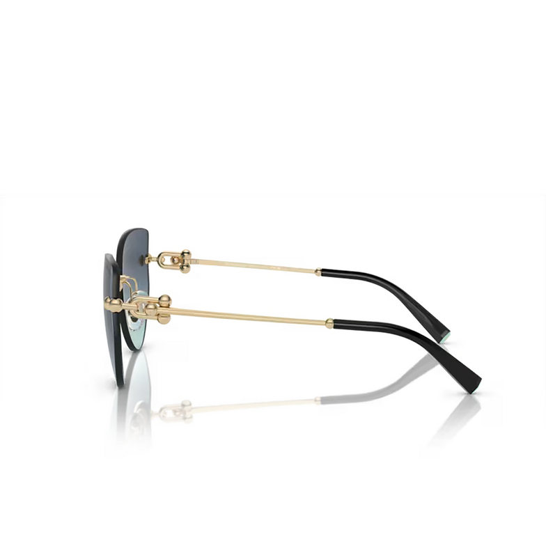 Tiffany TF3096 Sunglasses 62029S pale gold - 3/4