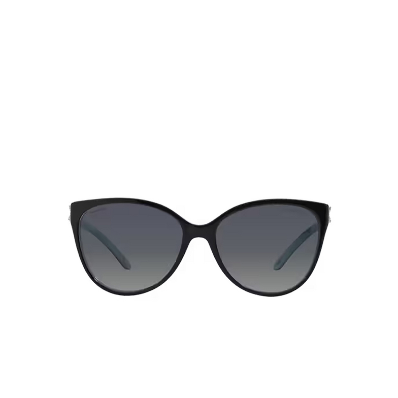 Tiffany TF4089B Sunglasses 8055T3 black on tiffany blue - 1/4
