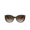 Tiffany TF4178 Sunglasses 80153B havana - product thumbnail 1/4