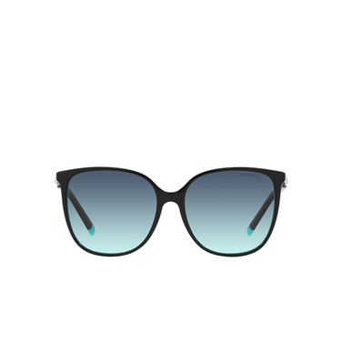 Occhiali da sole Tiffany TF4184 80559S black on tiffany blue - frontale