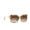 Tiffany TF4185 Sunglasses 80643B yellow havana - product thumbnail 2/4
