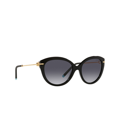 Tiffany TF4187 Sunglasses 80013C black - three-quarters view