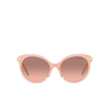 Tiffany TF4189B Sunglasses 833413 milky pink gradient - product thumbnail 1/4