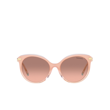 Occhiali da sole Tiffany TF4189B 833413 milky pink gradient - frontale