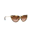Tiffany TF4195 Sunglasses 80643B yellow havana - product thumbnail 2/4