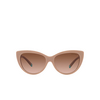 Occhiali da sole Tiffany TF4196 83523B solid nude - anteprima prodotto 1/4