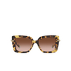 Tiffany TF4199 Sunglasses 80643B yellow havana - product thumbnail 1/4