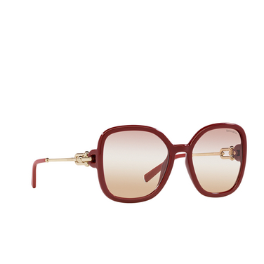 Tiffany TF4202U Sunglasses 8380EL solid burgundy - three-quarters view