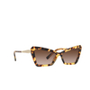Tiffany TF4203 Sunglasses 80643B yellow havana - product thumbnail 2/4