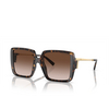 Tiffany TF4212U Sunglasses 80153B havana - product thumbnail 2/4