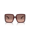 Gafas de sol Tiffany TF4212U 838913 burgundy - Miniatura del producto 1/4