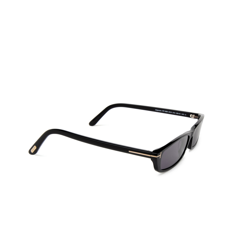 Tom Ford ALEJANDRO Sunglasses 01A shiny black - 2/4