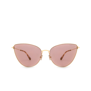 Tom Ford ANAIS-02 Sunglasses 28z shiny rose gold - front view