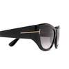 Tom Ford BRIANNA Sunglasses 01B black - product thumbnail 3/4