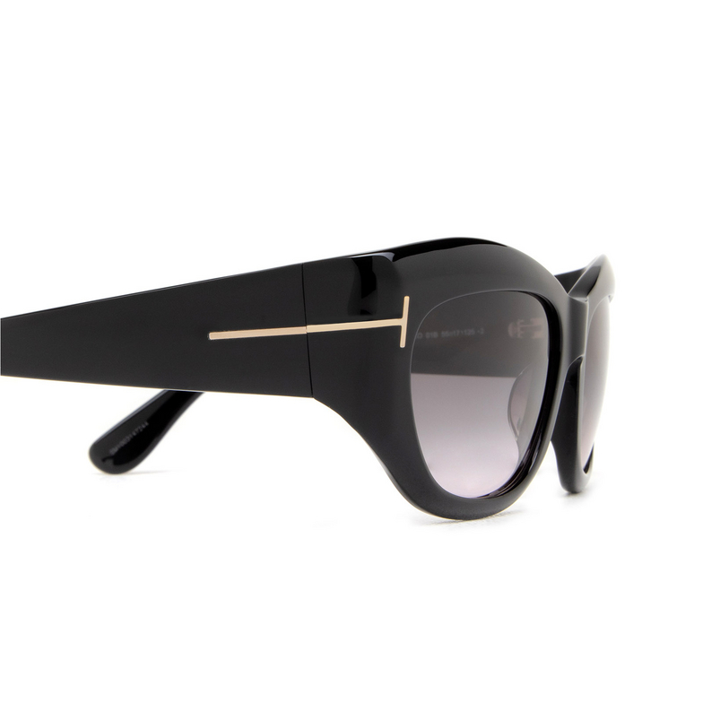Tom Ford BRIANNA Sunglasses 01B black - 3/4