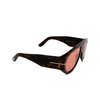 Gafas de sol Tom Ford BRONSON 52S dark havana - Miniatura del producto 2/4