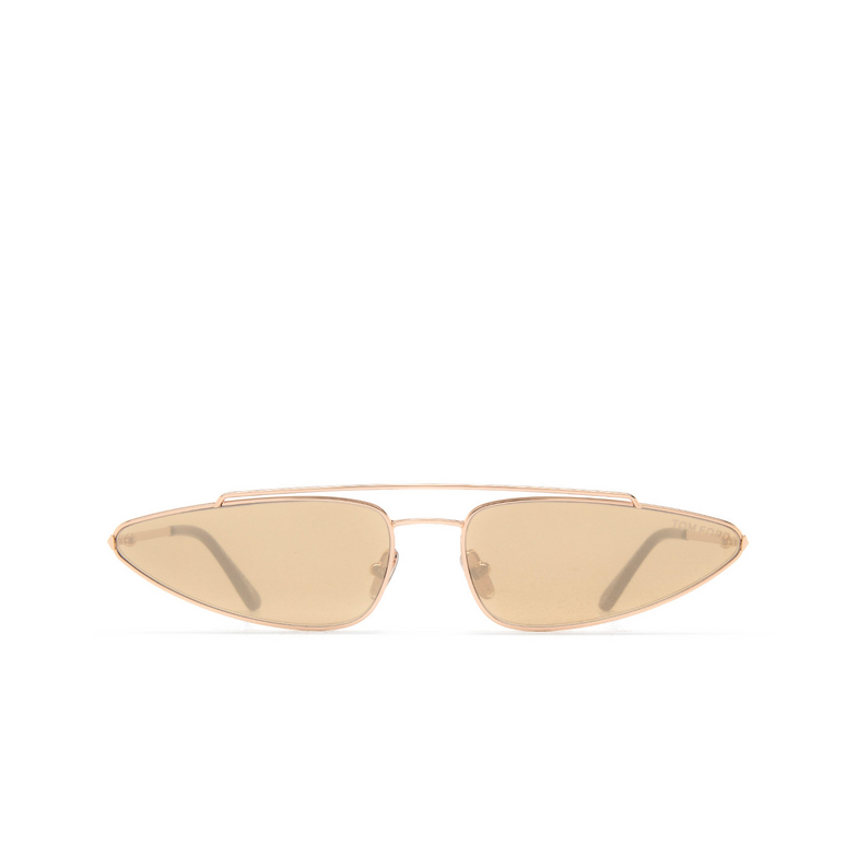 Tom Ford CAM Sunglasses 28G shiny rose gold - 1/4