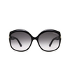 Tom Ford CHIARA-02 Sunglasses 01B black - product thumbnail 1/4