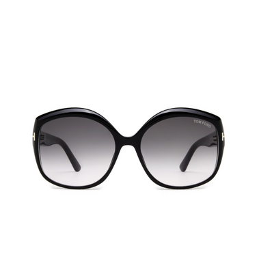 Tom Ford CHIARA-02 Sunglasses 01B black - front view