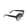 Tom Ford CHIARA-02 Sunglasses 01B black - product thumbnail 2/4