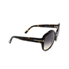 Tom Ford CHIARA-02 Sonnenbrillen 55B havana - Produkt-Miniaturansicht 2/4