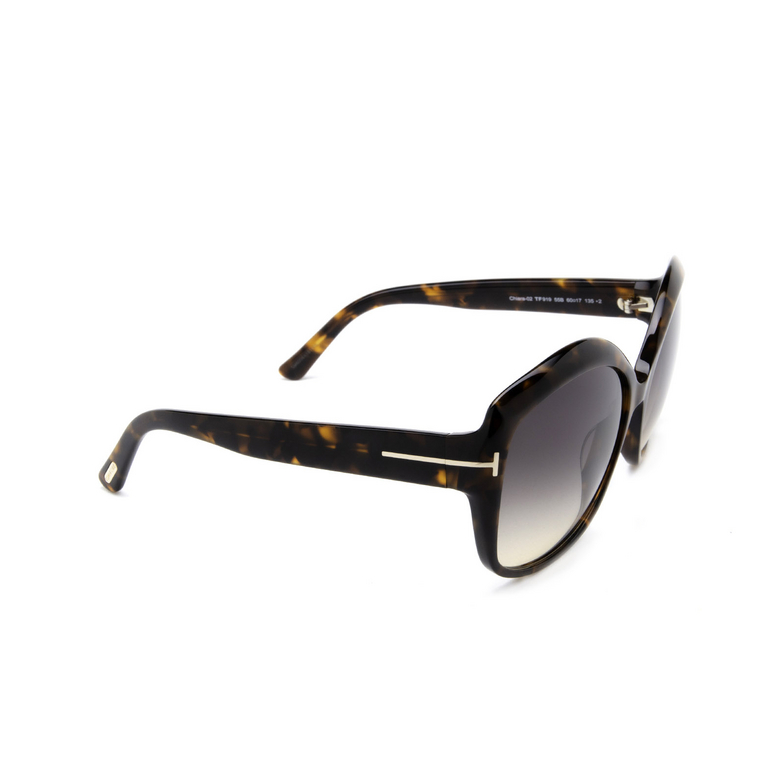 Tom Ford CHIARA-02 Sunglasses 55B havana - 2/4