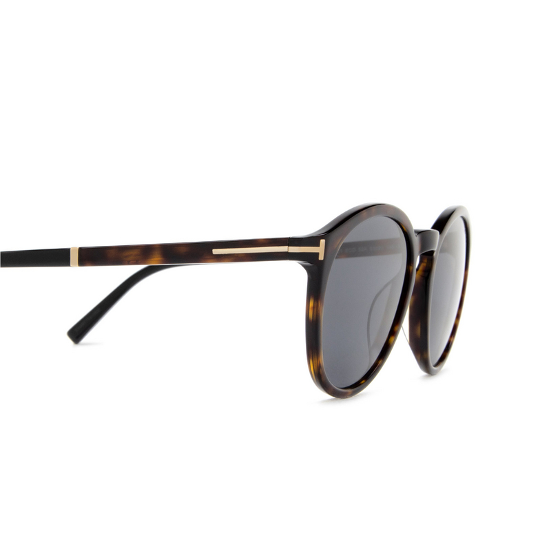 Tom Ford ELTON Sunglasses 52A dark havana - 3/4